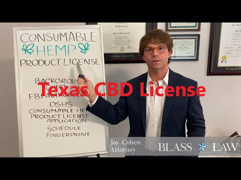 CBD Licensing 📃 Requirements in Texas