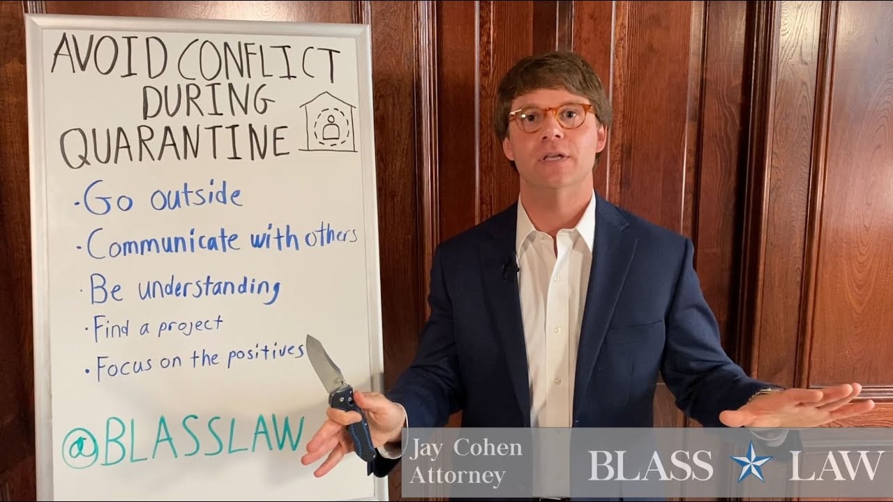 Avoiding conflict during quarantine