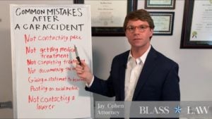 Common mistakes after a car accident