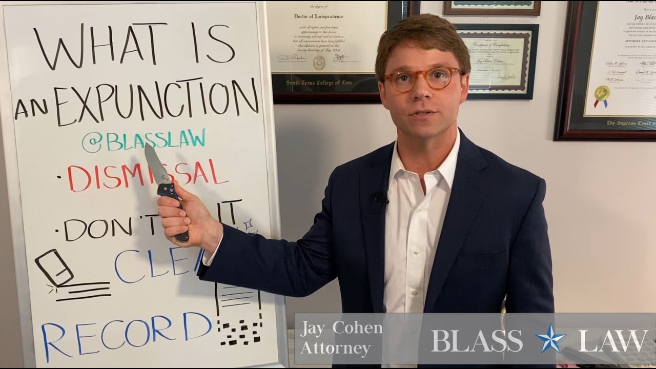 Expunction in Texas