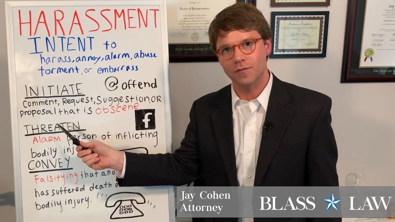 Harassment Offense in Texas