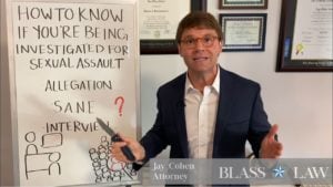 How to know if you are being investigated for sexual assault