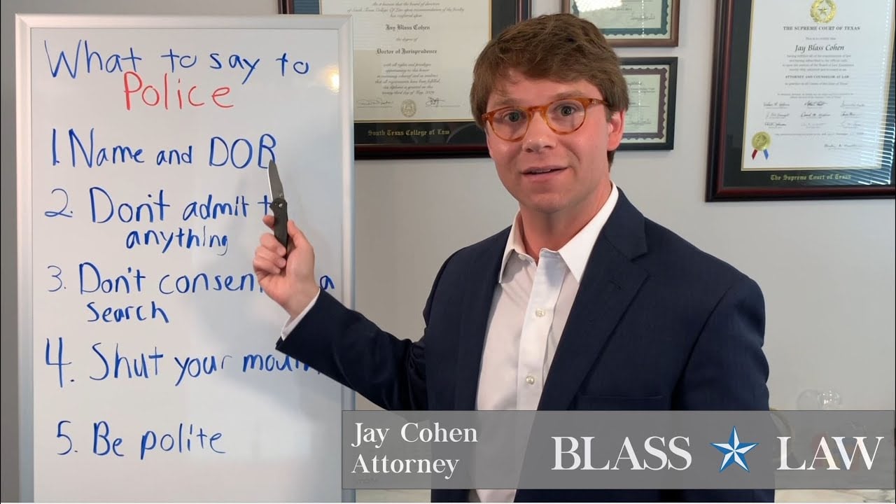 What to Say When you Encounter the Police