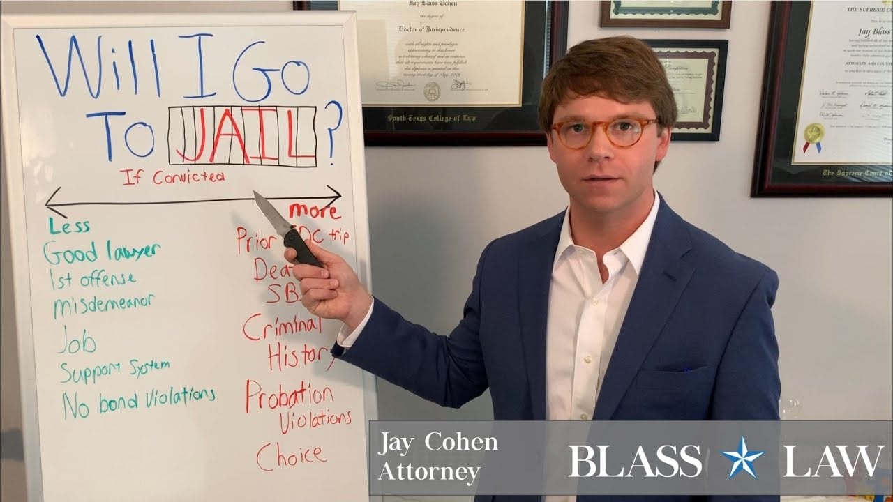 Will I Go to Jail If I Am Convicted?