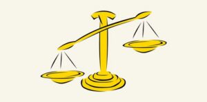 Scales of justice representing a Texas intoxication assault case