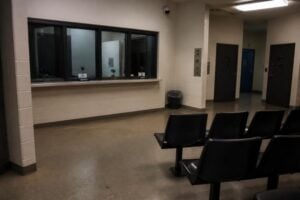Drug possession bond jail lobby