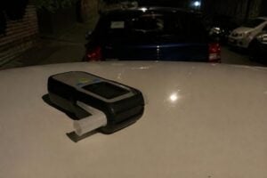 Failed breathalyzer device
