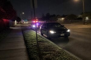 First dwi arrest traffic stop