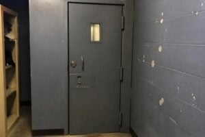 First dwi jail cell door