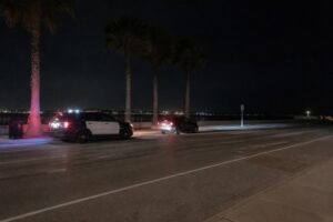 Galveston dwi seawall night