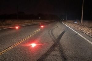 Intoxication manslaughter roadside flares