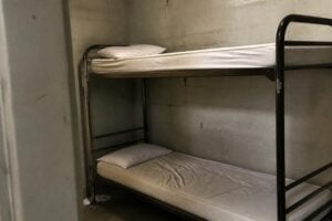 Jail sentence cell bunk
