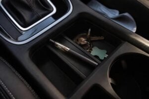 Thc vape pen car console